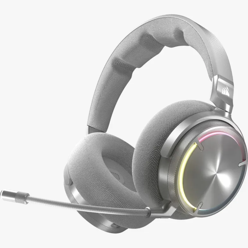 Corsair 海盜船Virtuoso Max Wireless 無線遊戲耳機(銀色)