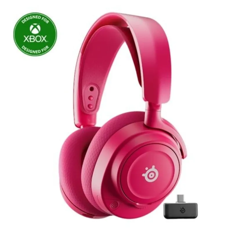 SteelSeries - Arctis Nova 7X Wireless Gen 2 三模無線遊戲耳機 - 桃紅色