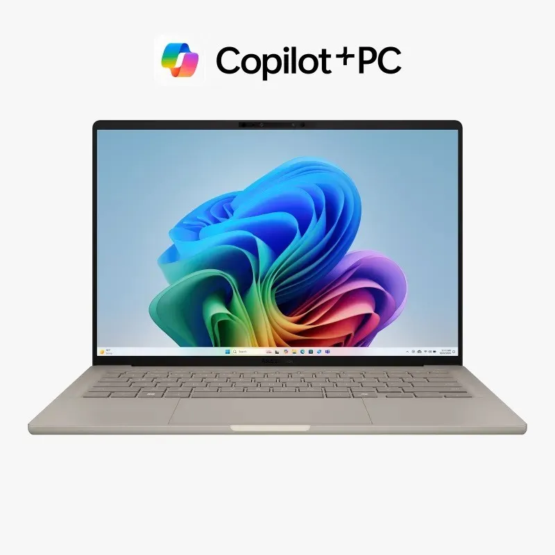 ASUS 華碩Zenbook A14 14吋AI輕薄OLED手提電腦(Snapdragon X X1 26 100/32GB/1TB/WIN11/UX3407QA-0072D26100)