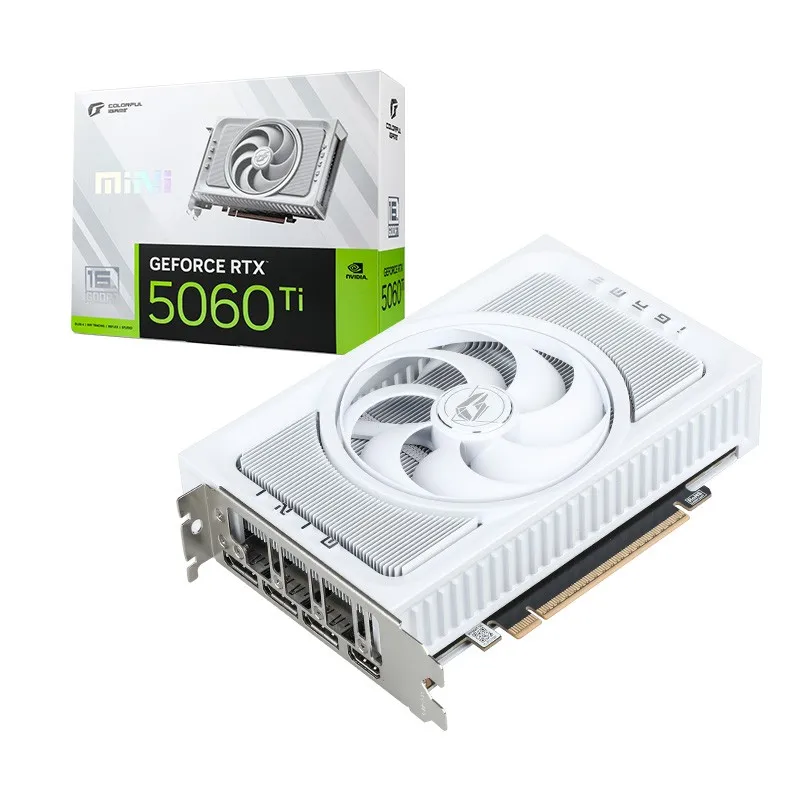 COLORFUL 七彩虹 iGame GeForce RTX 5060 Ti Mini OC 16GB 顯示卡  White