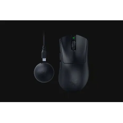 Razer Deathadder V4 Pro 遊戲滑鼠 - 黑色