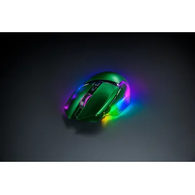 Razer Basilisk V3 Pro 35K 無線遊戲滑鼠 - Phantom Green Edition