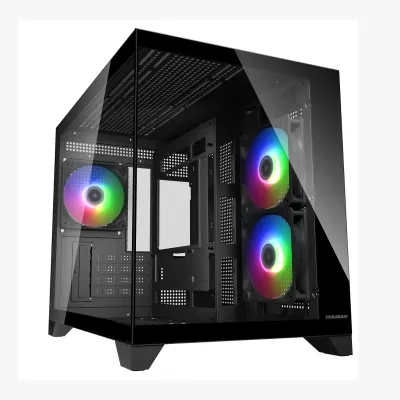 Cougar FV150 MINI RGB Micro-ATX 機箱 - Black 黑色 【支援MATX背插底板】