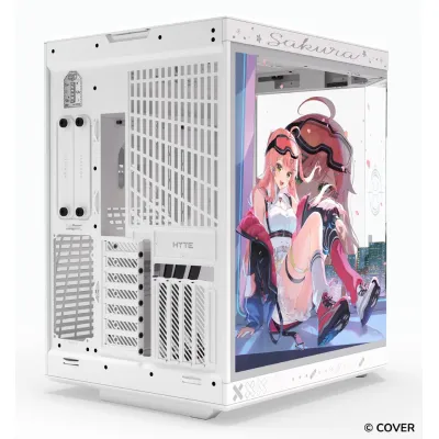 HYTE Y70 ATX 機箱 - Sakura Miko さくらみこ - 黑色