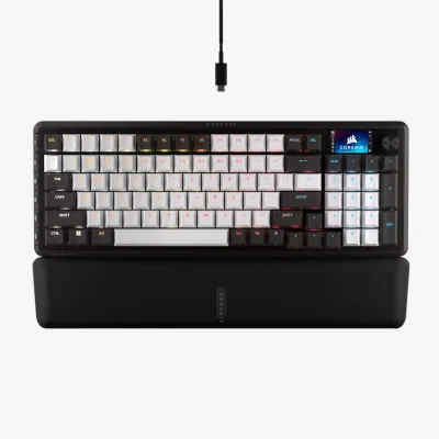 Corsair VANGUARD 96 Mechanical Gaming Keyboard RGB 機械式鍵盤 - MLX Pulse軸 - 有線 - Dual Tone