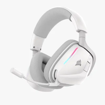 Corsair 海盜船 VOID Wireless v2 無線電競耳機 (白色)(Dolby Atmos)