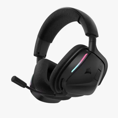 Corsair 海盜船 VOID Wireless v2 無線電競耳機 (黑色)(Dolby Atmos)