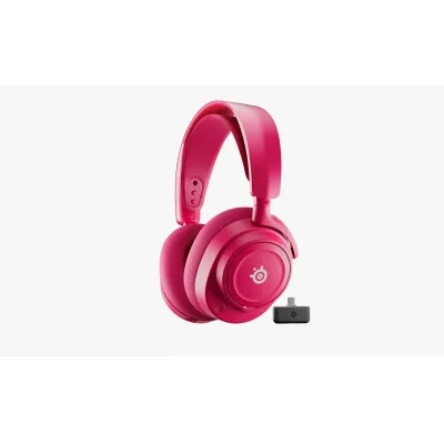 SteelSeries 賽睿Arctis Nova 7 Gen 2 無線電競遊戲耳機 - 桃紅色