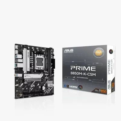 ASUS 華碩 PRIME B850M-K-CSM Micro-ATX 主機板 (DDR5/AM5/2.5Gb LAN)