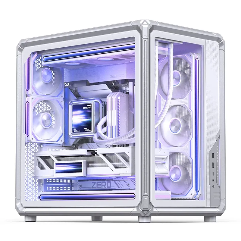 [支援背插底板] Jonsbo X400 ATX 機箱 - 白色