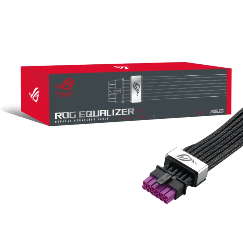 ROG Equalizer 穩流電源線 - 黑色