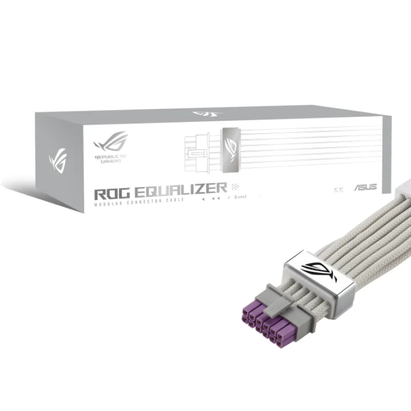 ROG Equalizer 穩流電源線 - 白色