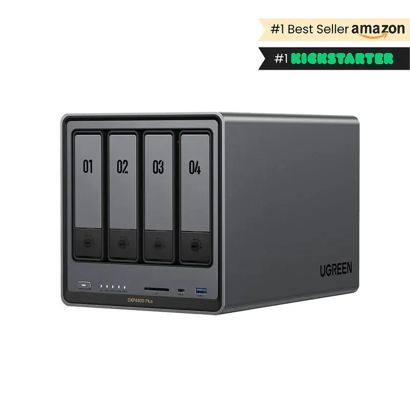 Ugreen 綠聯 4-Bay NASync DXP4800 Plus NAS 網絡儲存裝置