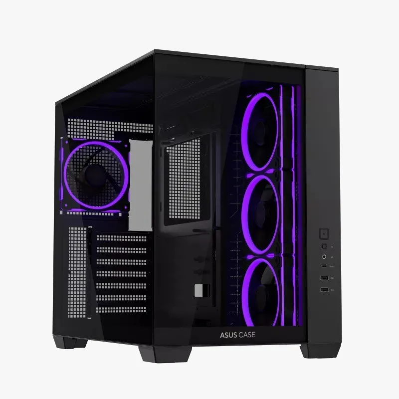 ASUS 華碩 A32 PLUS ARGB  ATX 機箱 - 黑色 / A32 PLUS - 預裝4把ARGB風扇