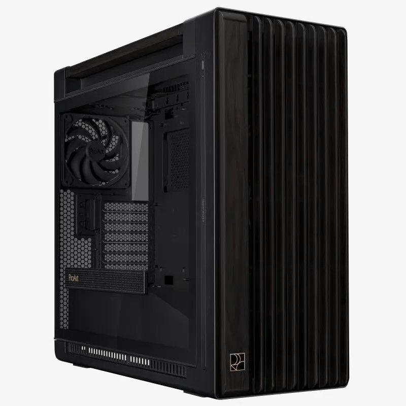ASUS 華碩 ProArt PA602 Wood Edition E-ATX 機箱 【木質把手飾條 / 鋼化玻璃側透】 (CA-APA602W)