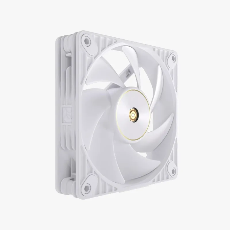 ASUS 華碩 ProArt PF120 PWM 12cm 旗艦級機箱風扇 (單件裝/白色) 【28mm特厚框架 / 3000RPM高風量】
