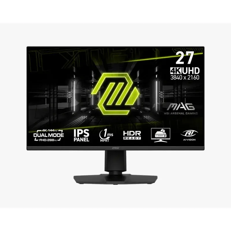 微星 MSI MAG 275UPD E14 27吋 4K 144Hz / FHD 288Hz 雙模式 Rapid IPS 電競顯示器 (MO-MA275UP)