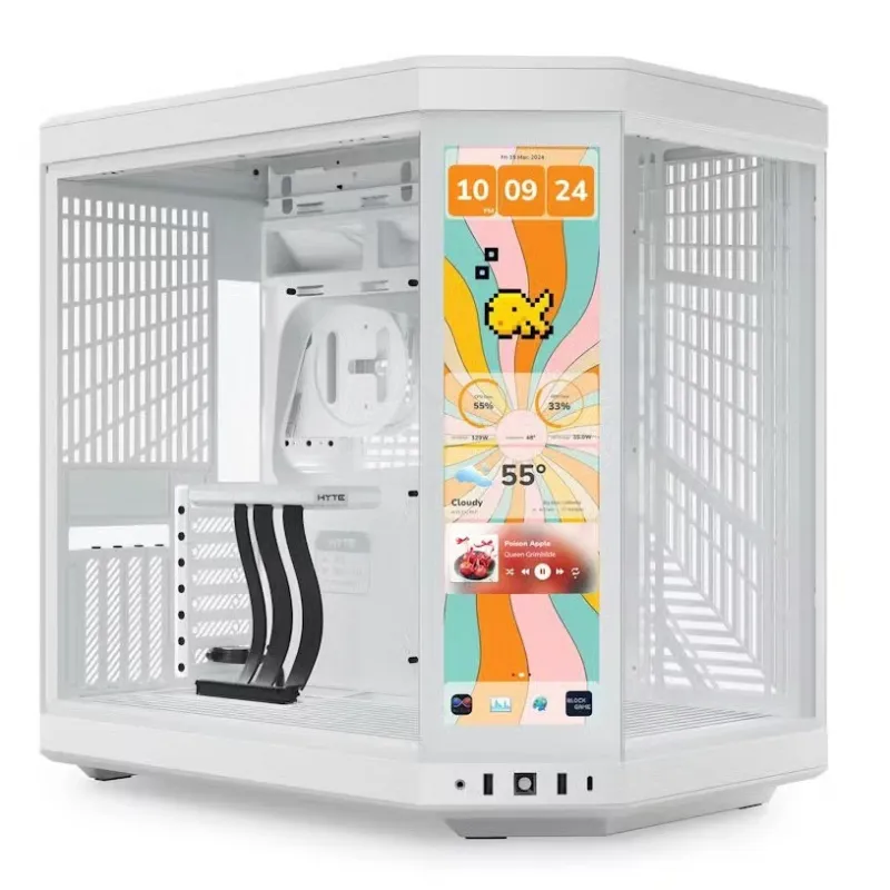 HYTE Y70 Touch Infinity ATX 機箱 - 白色