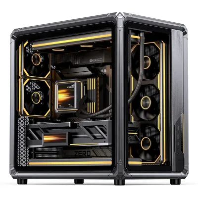 [支援背插底板] Jonsbo X400 ATX 機箱 - 黑色