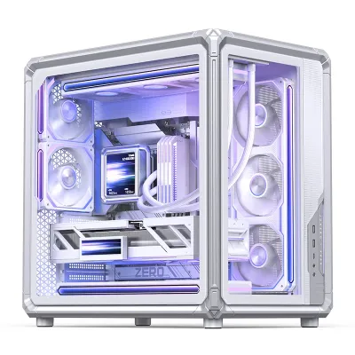 [支援背插底板] Jonsbo X400 ATX 機箱 - 白色