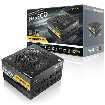 Antec NeoECO Gold Modular 850W 80Plus Gold 金牌 火牛 - 黑色