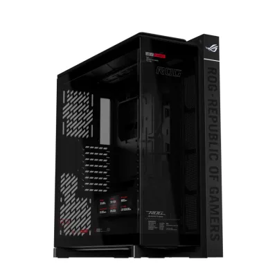 Asus ROG 幻世神 GR801 曲面豪華版 Cronox  Full-Tower EATX 電競機箱 - 黑色