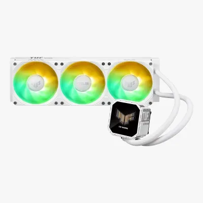 ASUS 華碩 TUF Gaming LC III 360 ARGB LCD White Edition 一體式水冷散熱器 (白色)