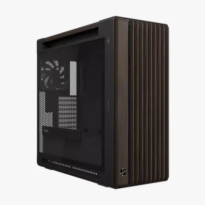 ASUS 華碩 ProArt PA602 Wood Edition 胡桃木黑色玻璃版 E-ATX 旗艦創作者機箱