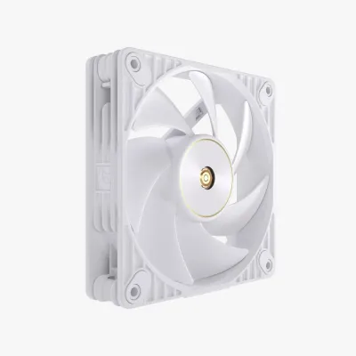 ASUS 華碩 ProArt PF120 PWM 12cm 旗艦級機箱風扇 (單件裝/白色) 【28mm特厚框架 / 3000RPM高風量】