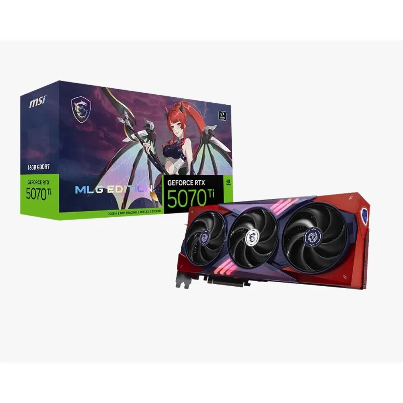 MSI GeForce RTX 5070 Ti 16G MLG 魔龍姬 EDITION OC