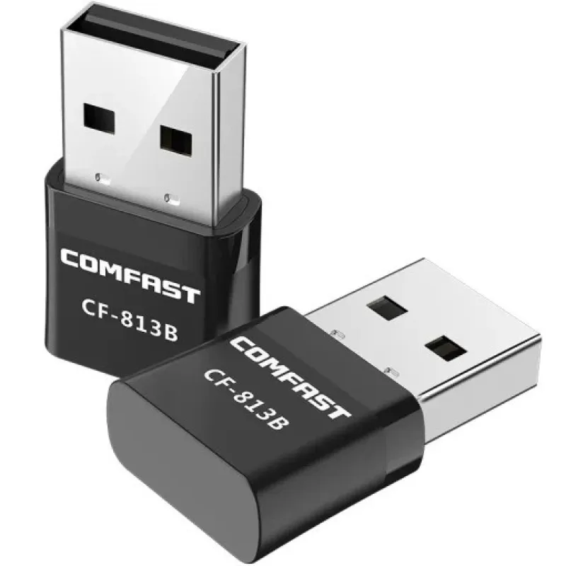 COMFAST CF-813B 雙頻 AC650 雙效 USB 無線網卡 + 藍牙接收器 (5.8GHz+2.4GHz/免驅動/RTL8821CU)