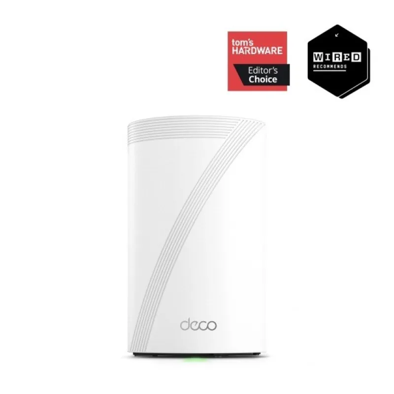 TP-Link Deco BE68 BE14000 三頻 Wi-Fi 7 Mesh 系統 | 支援 10G/2.5G 網絡埠 | 單件裝
