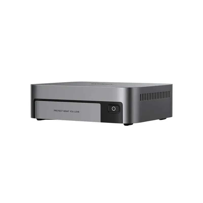 UGREEN 綠聯 NASync DXP480T Plus 四盤位全固態網路儲存伺服器 4-Bay All-Flash NAS丨支援 M.2 NVMe SSD丨香港行貨 2年保養（HD-DXP48T+）