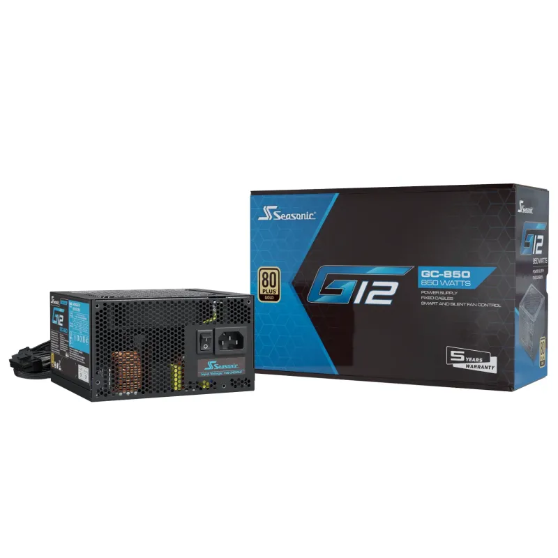 Seasonic GC850 80Plus Gold 850W Non Modular 電源供應器(SSP-850RT2)