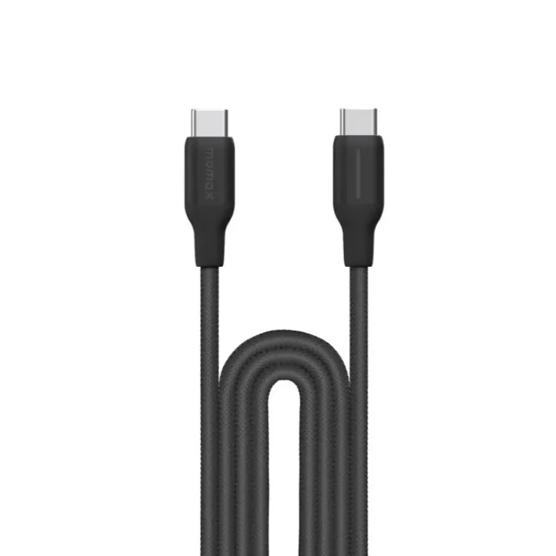 Momax 摩米士1-Link Flow CC 100W USB-C 3m編織紋充電線 黑色 DC26D