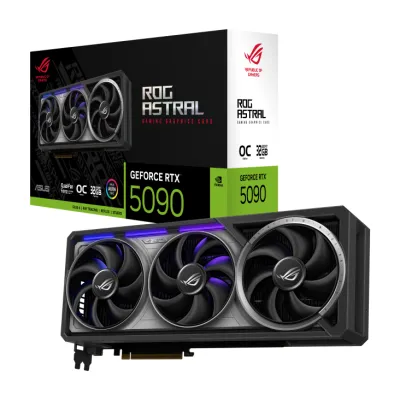 ASUS 華碩 ROG Astral GeForce RTX 5090 32GB GDDR7 OC 顯示卡 - 黑色
