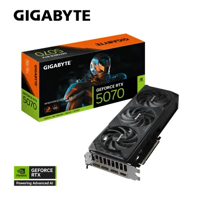 Gigabyte 技嘉 GeForce RTX 5070 Windforce OC SFF  顯示卡 12GB GDDR7