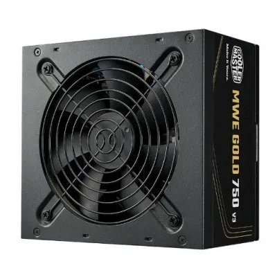 Cooler Master MWE Gold 750W V3 ATX 3.1 80Plus Gold 金牌 主機電源 - 黑色