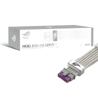 ROG Equalizer 穩流電源線 - 白色