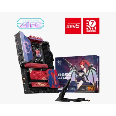 MSI 微星 B850 MLG EDITION ATX 主機板 (DDR5/Wi-Fi 7/藍牙/AM5)(特別版)