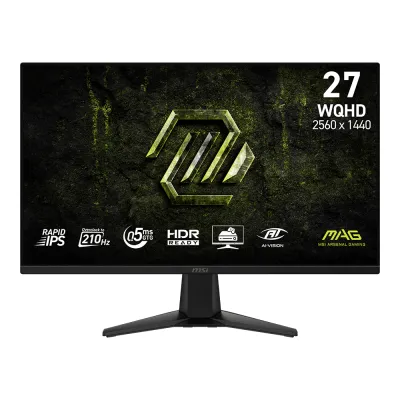 MSI 微星 MAG 275QF E21 電競顯示器 (27吋 / 2K WQHD [2560 x 1440] / 210Hz / Rapid IPS / Adaptive-Sync)