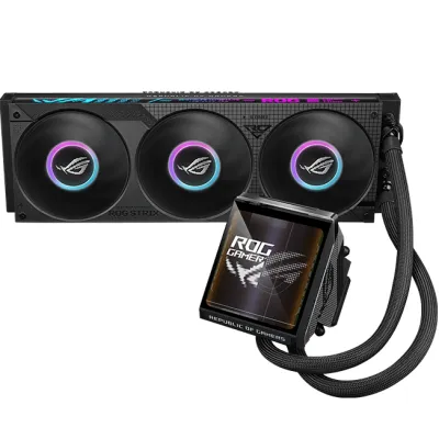 ASUS 華碩 ROG STRIX LC IV 360 ARGB LCD 360mm 水冷散熱器 - 黑色