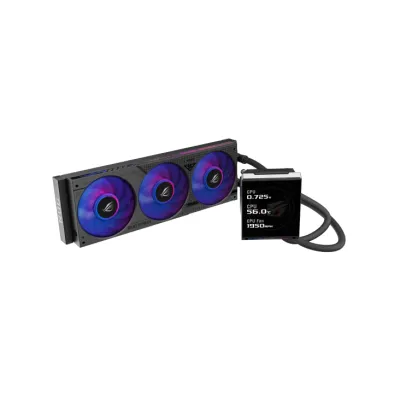 ASUS 華碩 ROG STRIX LC IV 360 ARGB LCD 360mm 水冷散熱器 - 黑色