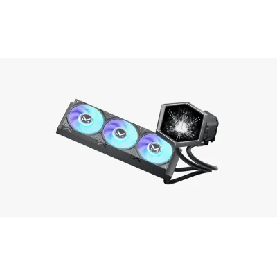 TCOMAS 鈦鉭 EXIT D3 360mm ARGB LCD 一體式水冷散熱器 (黑色) - 6年保養