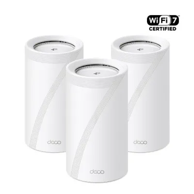 TP-Link Deco BE85 BE22000 三頻 Mesh Wi-Fi 7 無線網絡路由器 (3-pack)