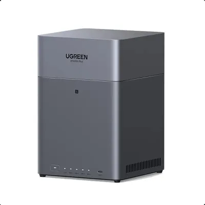 UGREEN 綠聯 NASync DH4300 Plus 四盤位智慧網路儲存伺服器 4-Bay NAS丨家用娛樂與辦公備份丨香港行貨 2年保養（HD-DH4300+）