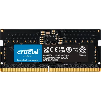 Crucial DDR5 SODIMM 8GB (8GB x 1) 5600MHz CL46