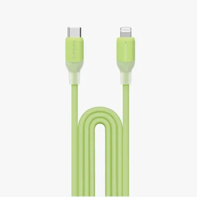 Momax 1-Link Flow CL USB-C to Lightning 1.2m 充電線 DL53 綠色 DL53G