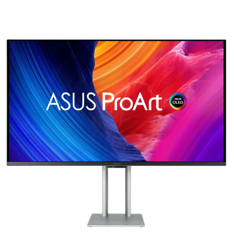 ASUS 華碩 ProArt Display OLED PA32UCDM 專業顯示器 (32吋 [31.5吋可視] / 4K UHD [3840 x 2160] / 240Hz / 0.1ms QD-OLED / 自動校準硬體校色 / ΔE < 1 / Dolby Vision & HLG / 雙Thunderbolt™ 4 96W PD / 3軸人體工學支架) - 3年原廠上門保養