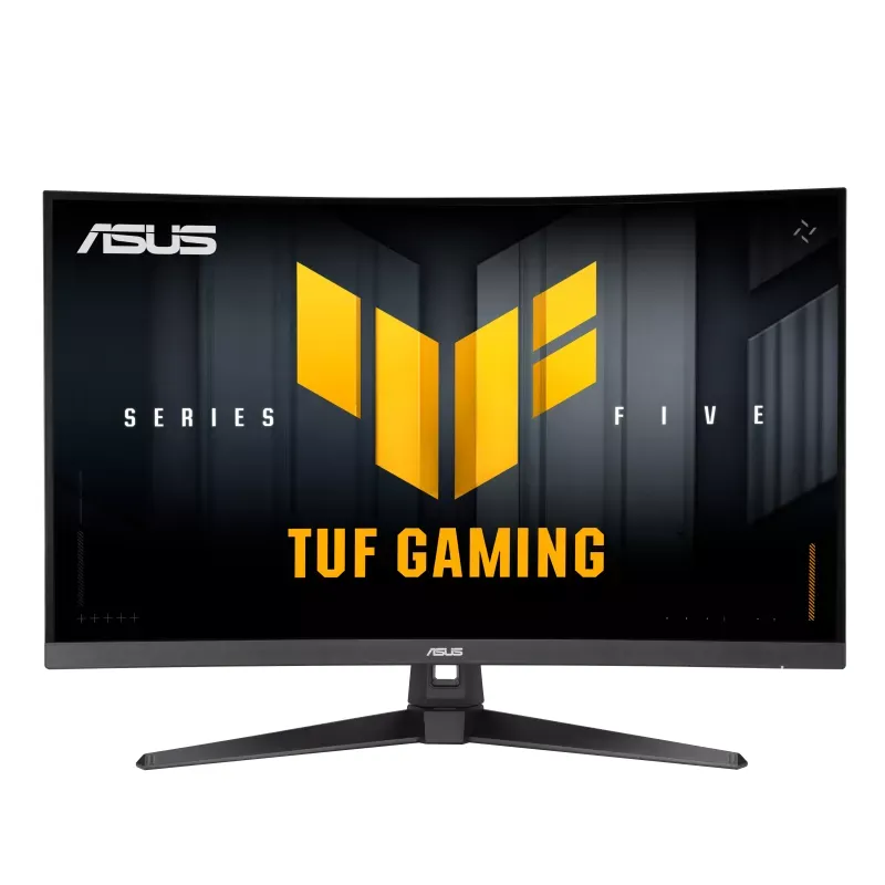 ASUS 華碩 TUF Gaming VG32VQM5B 曲面電競顯示器 (32吋 [31.5吋可視] / Full HD [1920x1080] / 1500R完美曲率 / 超頻 250Hz / 0.5ms GTG / ELMB SYNC 雙開防殘影 / FreeSync Premium) - 3年原廠保養